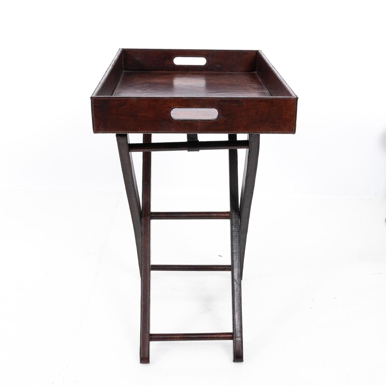 Leather Tray Table by Ralph Lauren 1