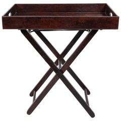 Leather Tray Table by Ralph Lauren