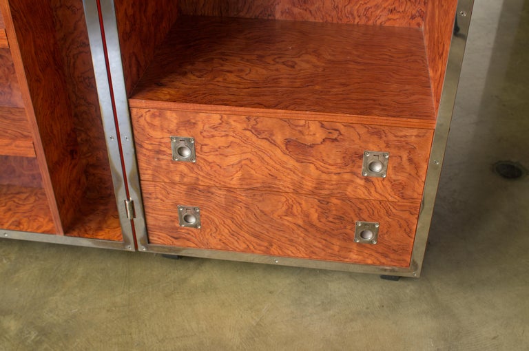 Leather Trunk Contemporary Wardrobe Travel Trunk by Shigeru Uchida For