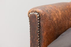 Chaise en cuir pour baignoire