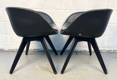 Leather Tub Chairs by Tom Dixon