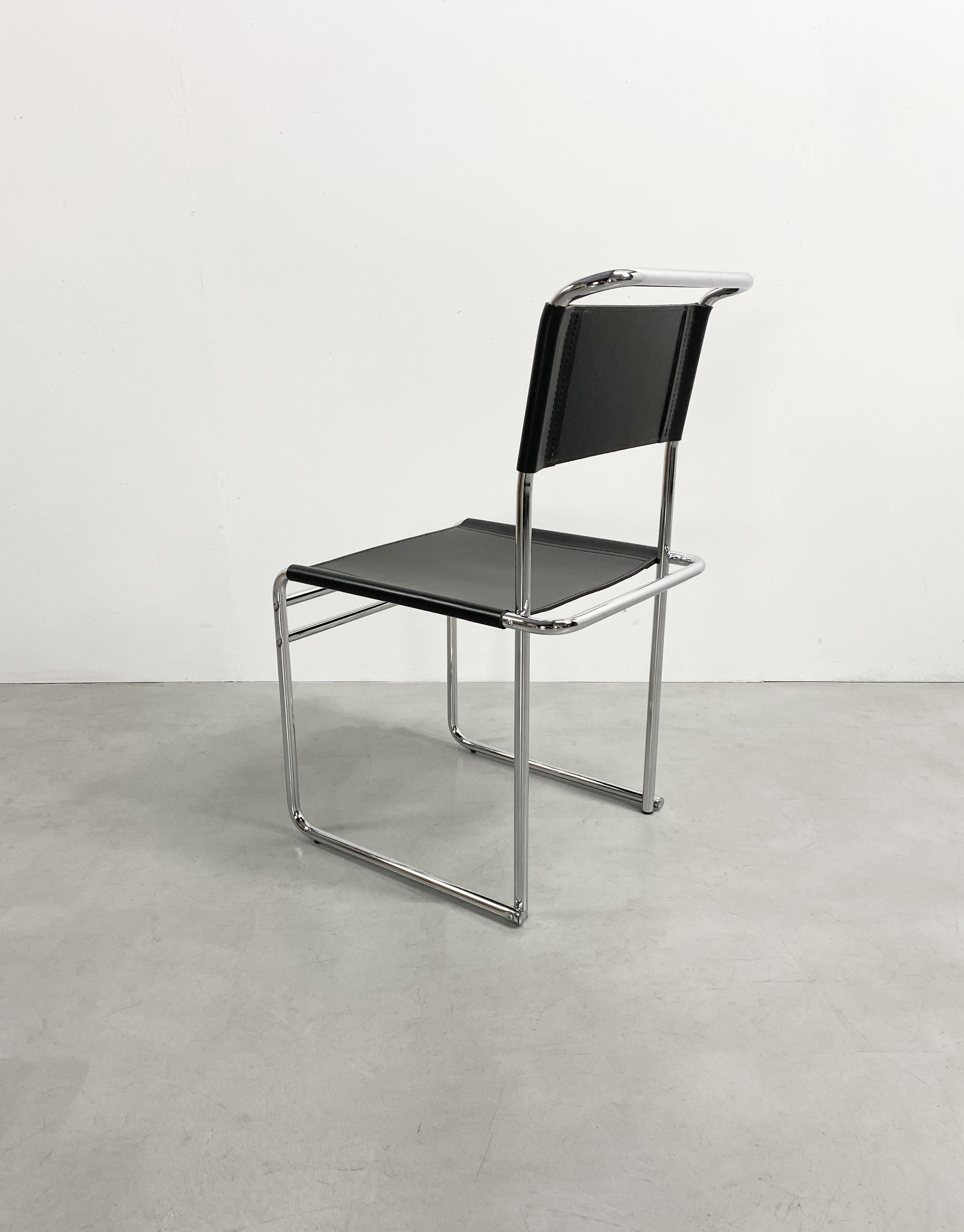 bauhaus chair leather