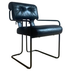 Leather Tucroma Chair by Guido Faleschini for Mariani, Signed