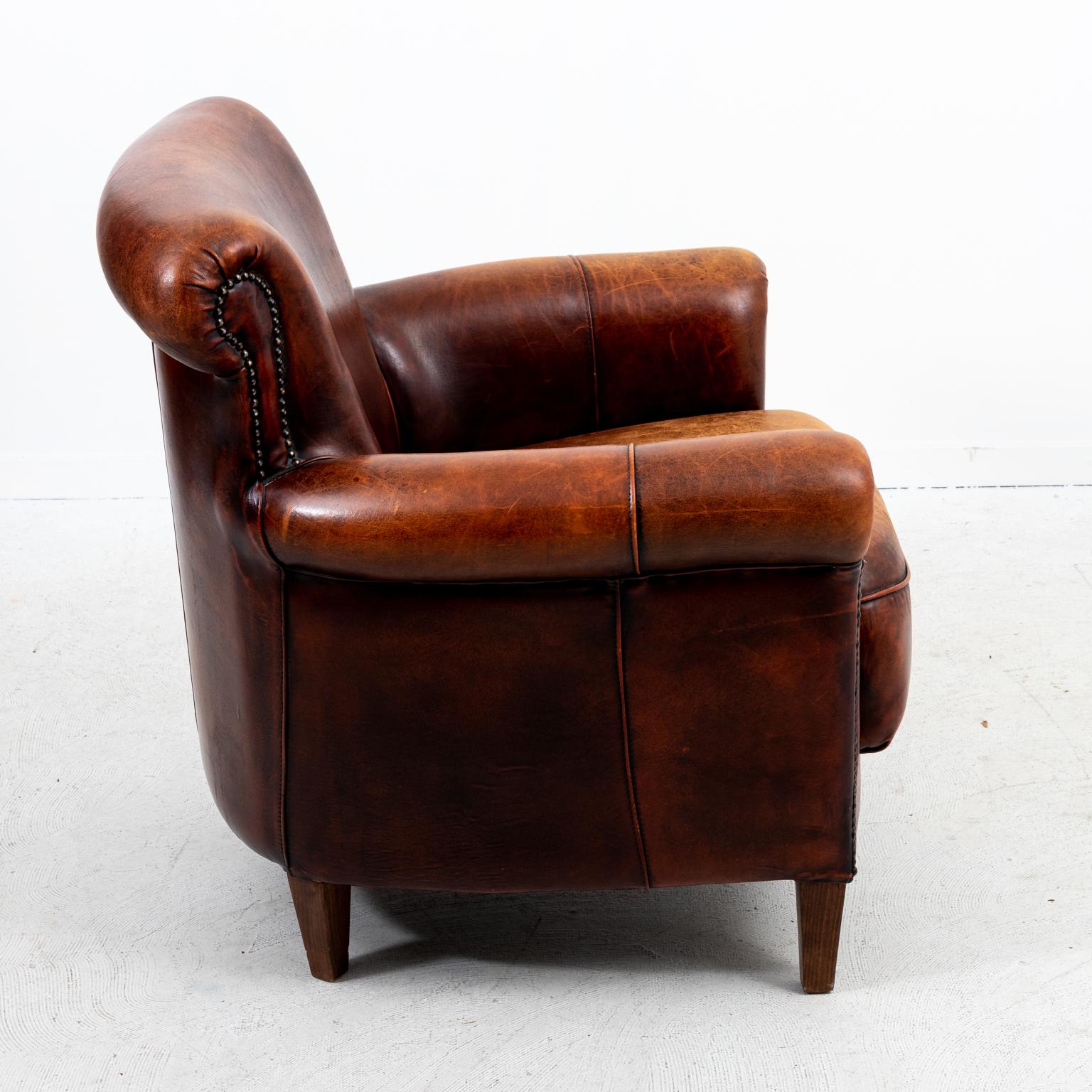 Leather Upholstered Armchair 2