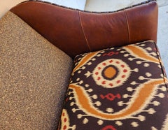 Leder- und Polstersofa von Paul Roberts