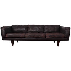 Leather V11 Sofa by Illum Wikkelsø