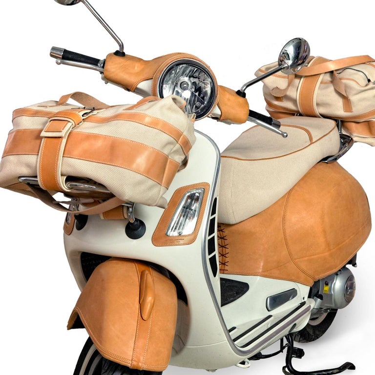 Leather Vespa Statue For Sale at 1stdibs
