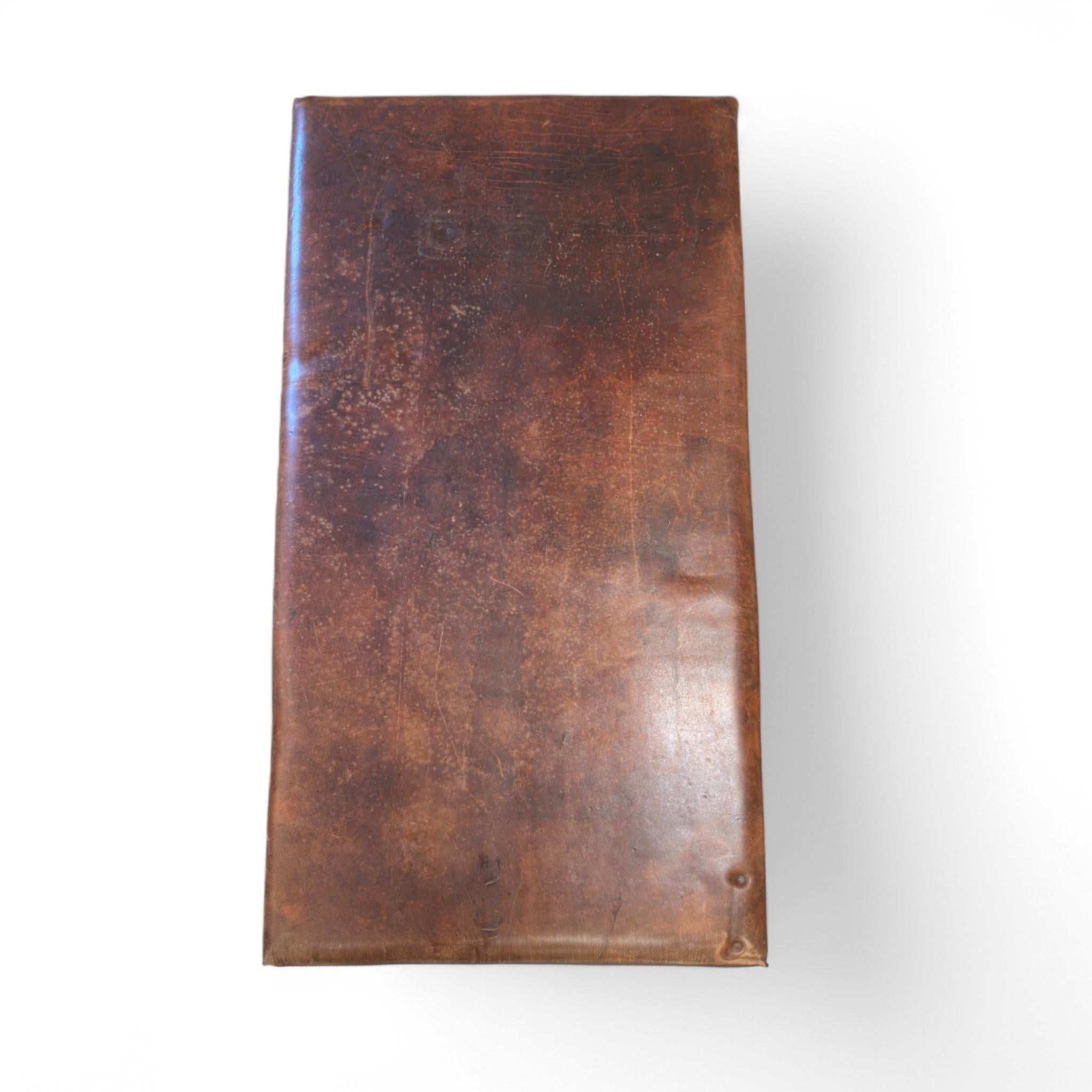 20th Century Leather Vintage Pommel Horse Coffee Table