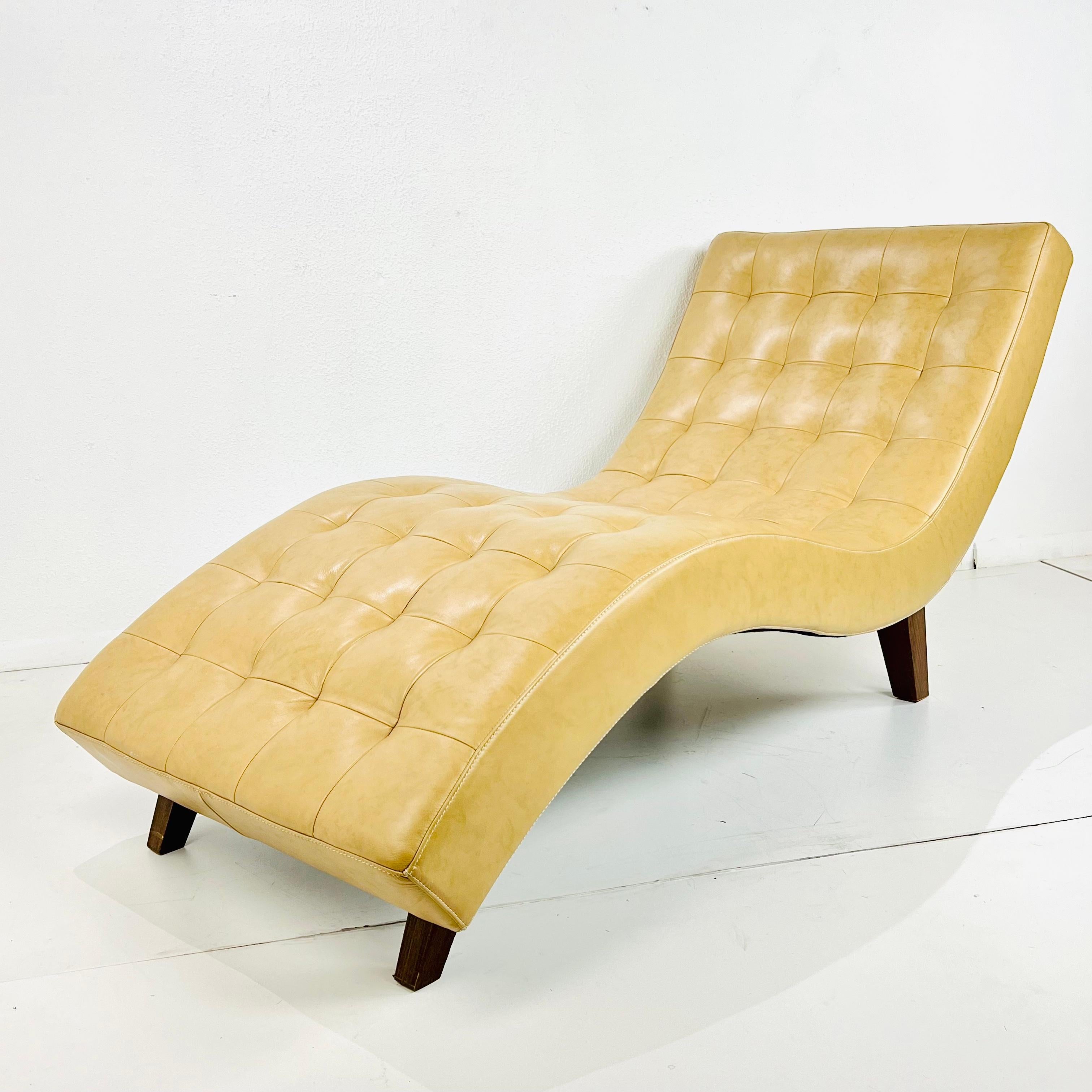 Fauteuil de salon Wave en cuir 8