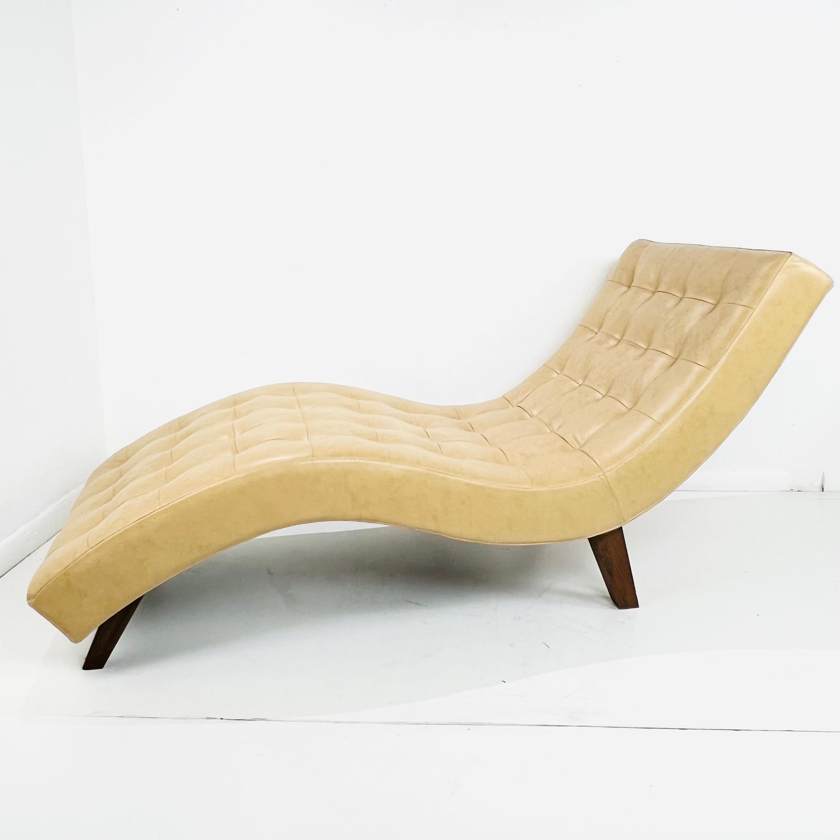 Fauteuil de salon Wave en cuir 11