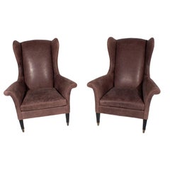 Leather Wing Back Executive Chair