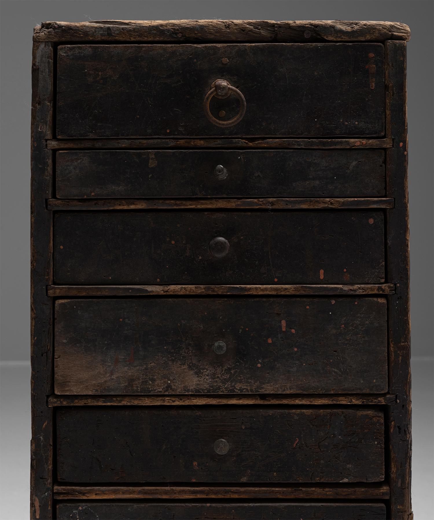 English Leather Workers Drawer’s, England, circa 1840