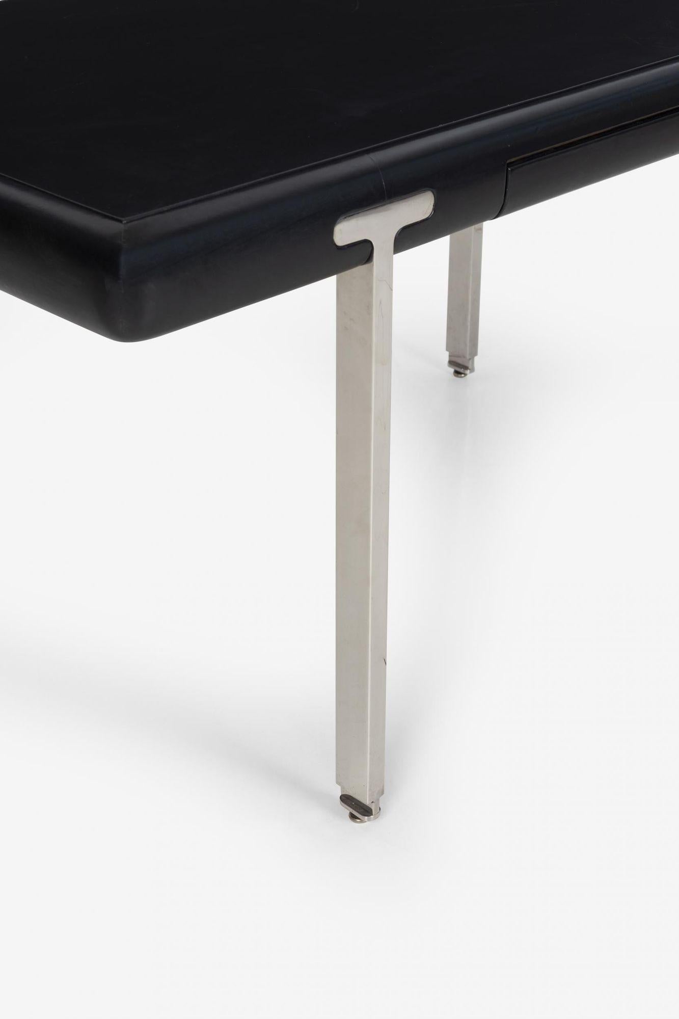 Leather wrapped desk John Mascheroni Style 2