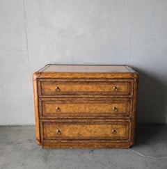Leather Wrapped Dresser Chest by Maitland-Smith