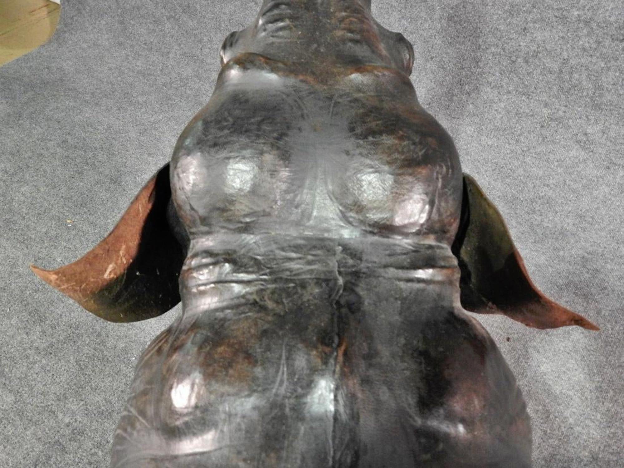 Leather Wrapped Elephant 2