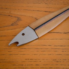 Leather Wrapped Fish Bottle Opener by Carl Auböck