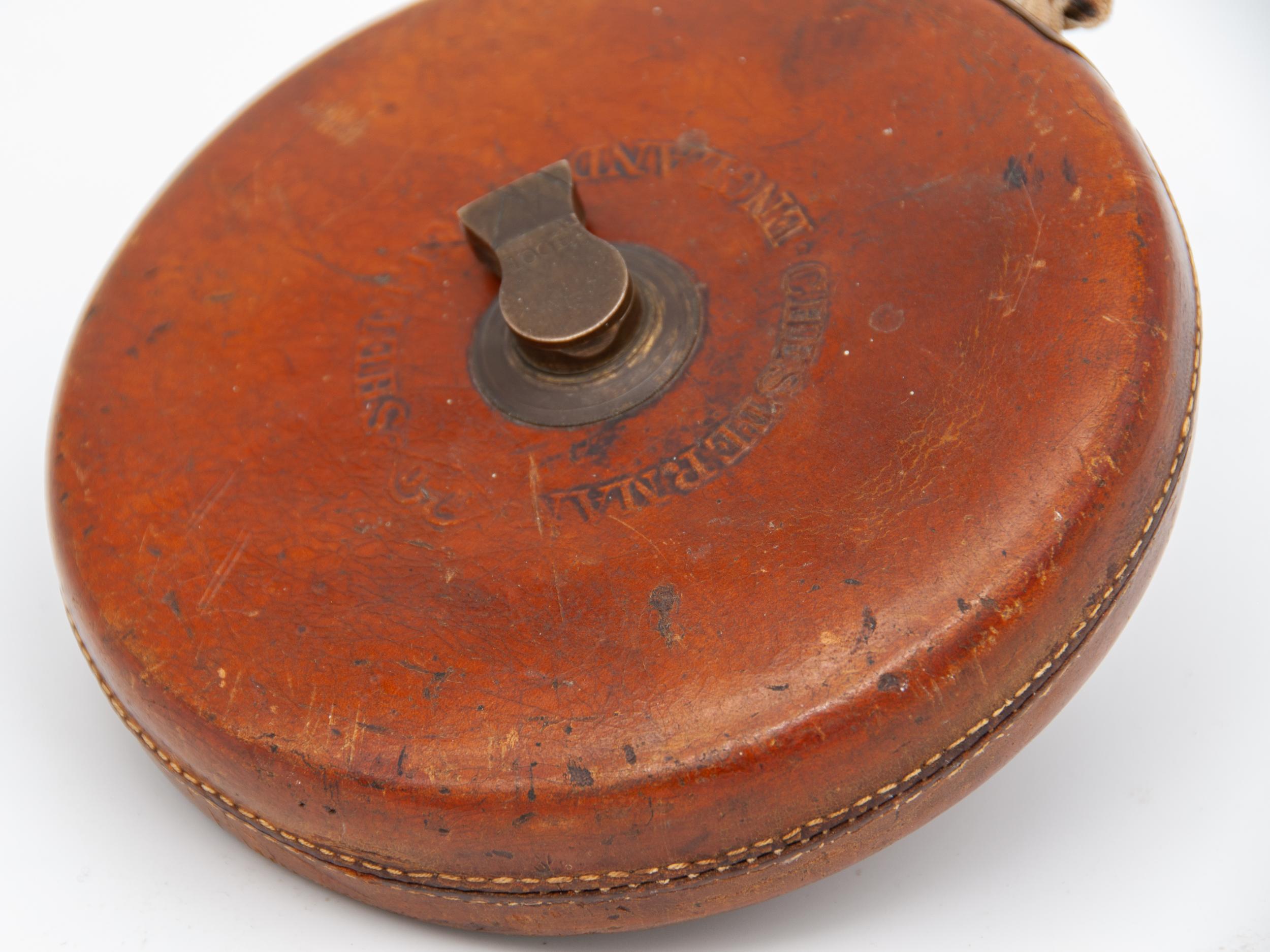 leather covered tape measure