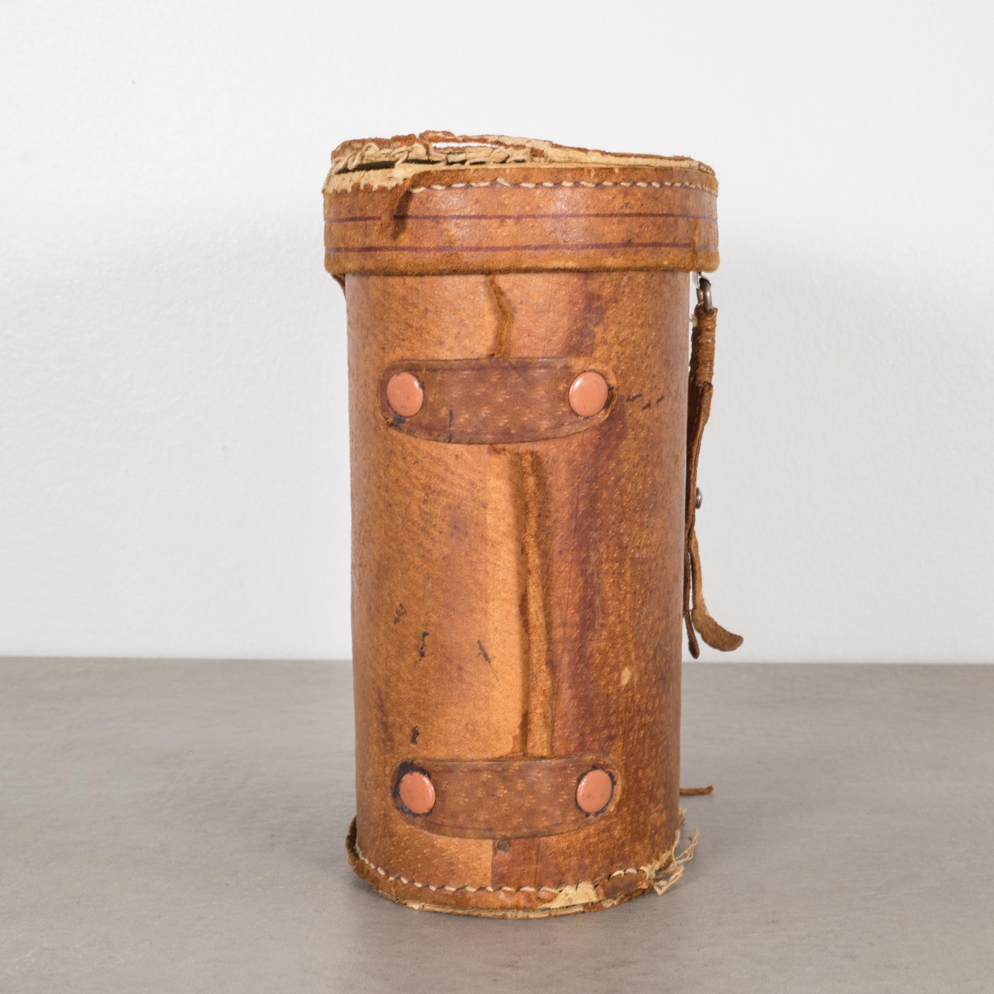 Binoculars Palomar enveloppés de cuir et coffret en cuir, vers 1950 1
