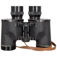Binoculars Palomar enveloppés de cuir et coffret en cuir, vers 1950