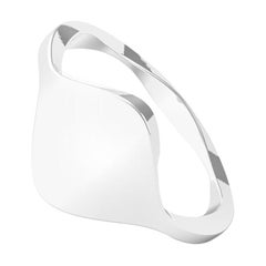 L'eau Sterling Silver Signet Style Ring by House New York