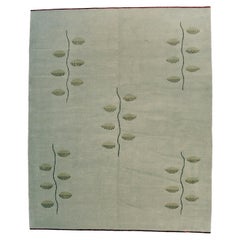 Leaves and Branches Grey Area Rug
