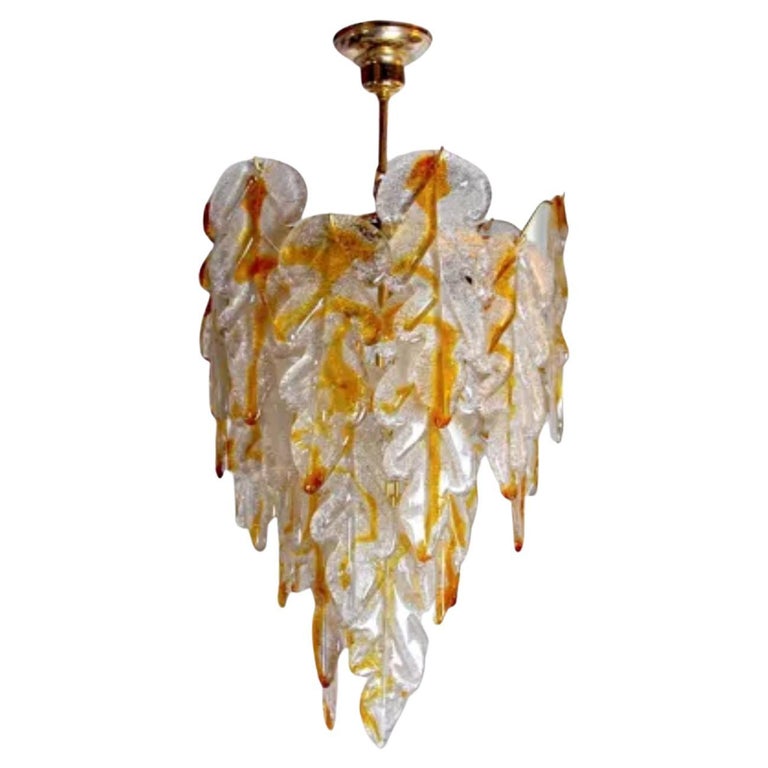 CARLO NASON CHANDELIER I TRE MURANO RED LINE