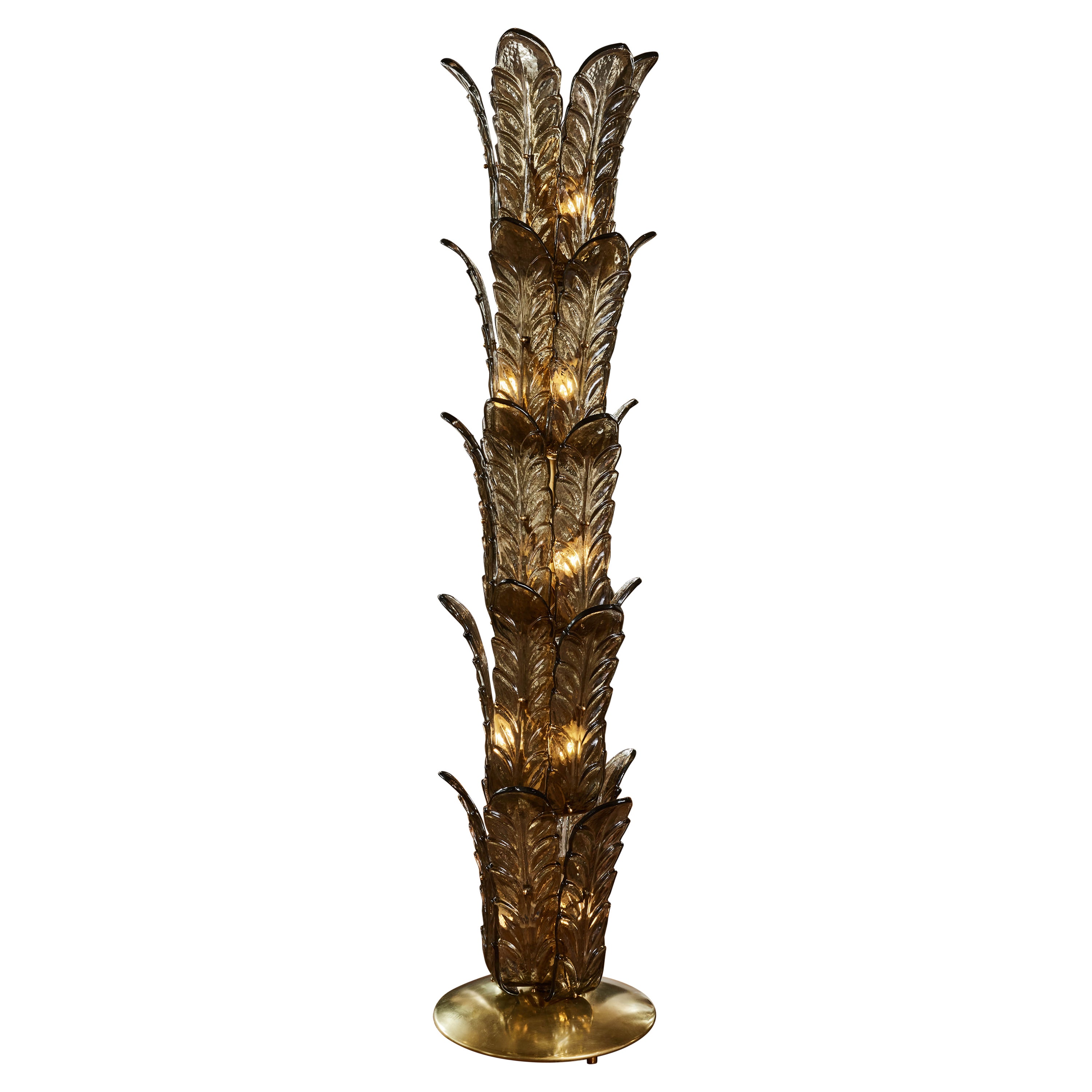 Lampada da terra "Leaves" di Studio A Glustin