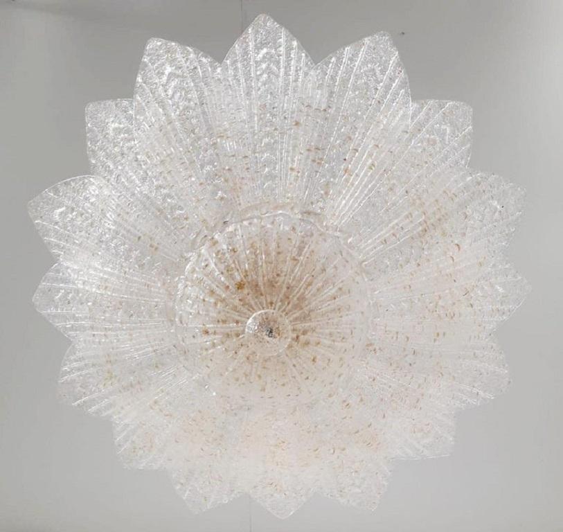 Einbaubeleuchtung mit Blättern von Fabio Ltd (Geblasenes Glas) im Angebot