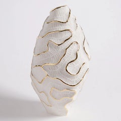 Vase moyen Leaves n'Gold