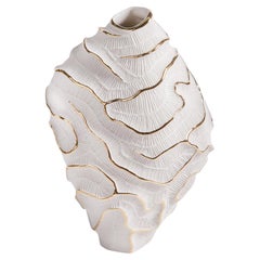 Vase moyen Leaves n'Gold