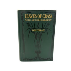 Leaves of Grassby Walt Whitman, Later Printing, in Original Boards and Scarce DJ