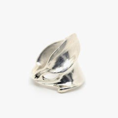 Leaves Ring in Sterling Silver by Kirsten Muenster Jewelry