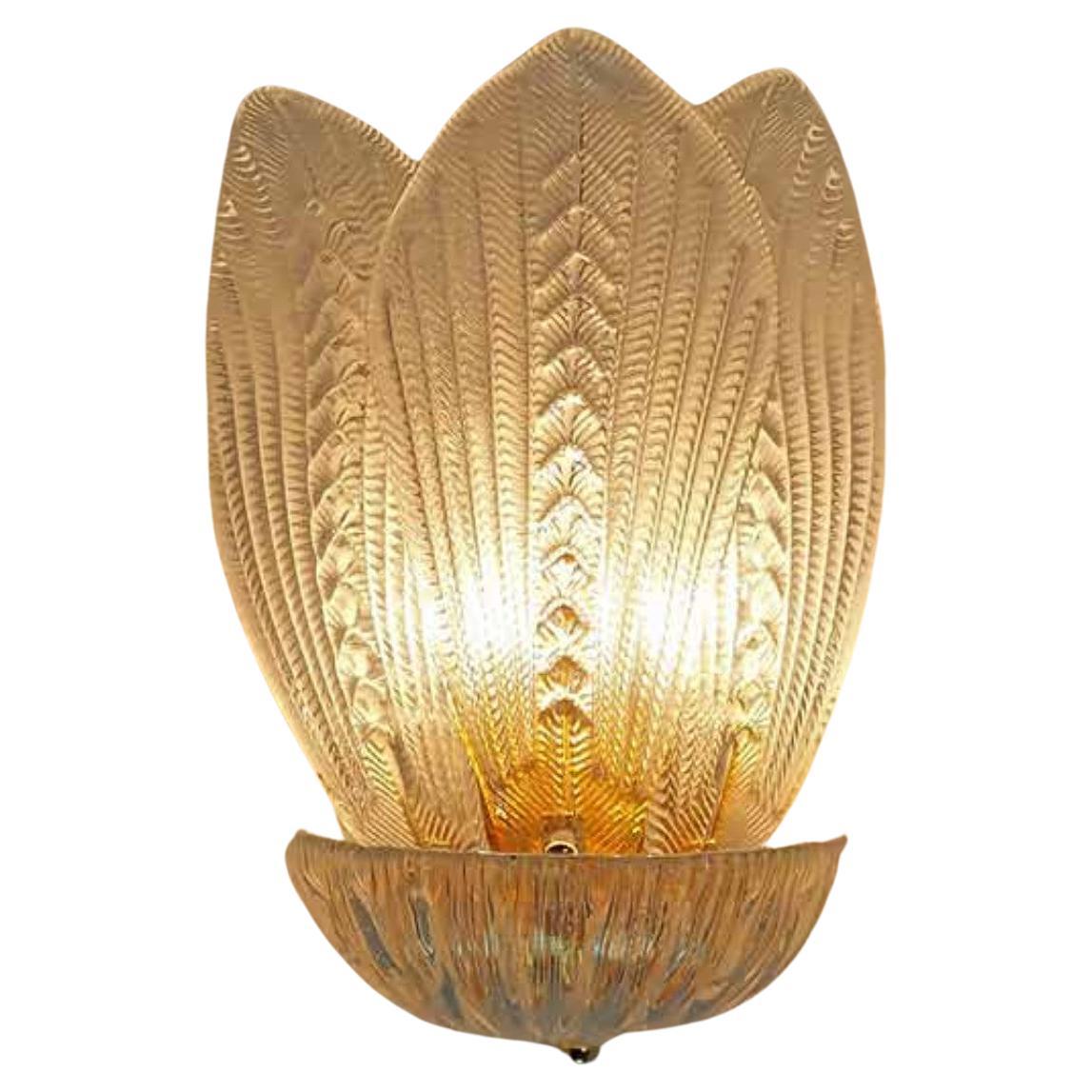 Leaves Sconce by Fabio Ltd For Sale