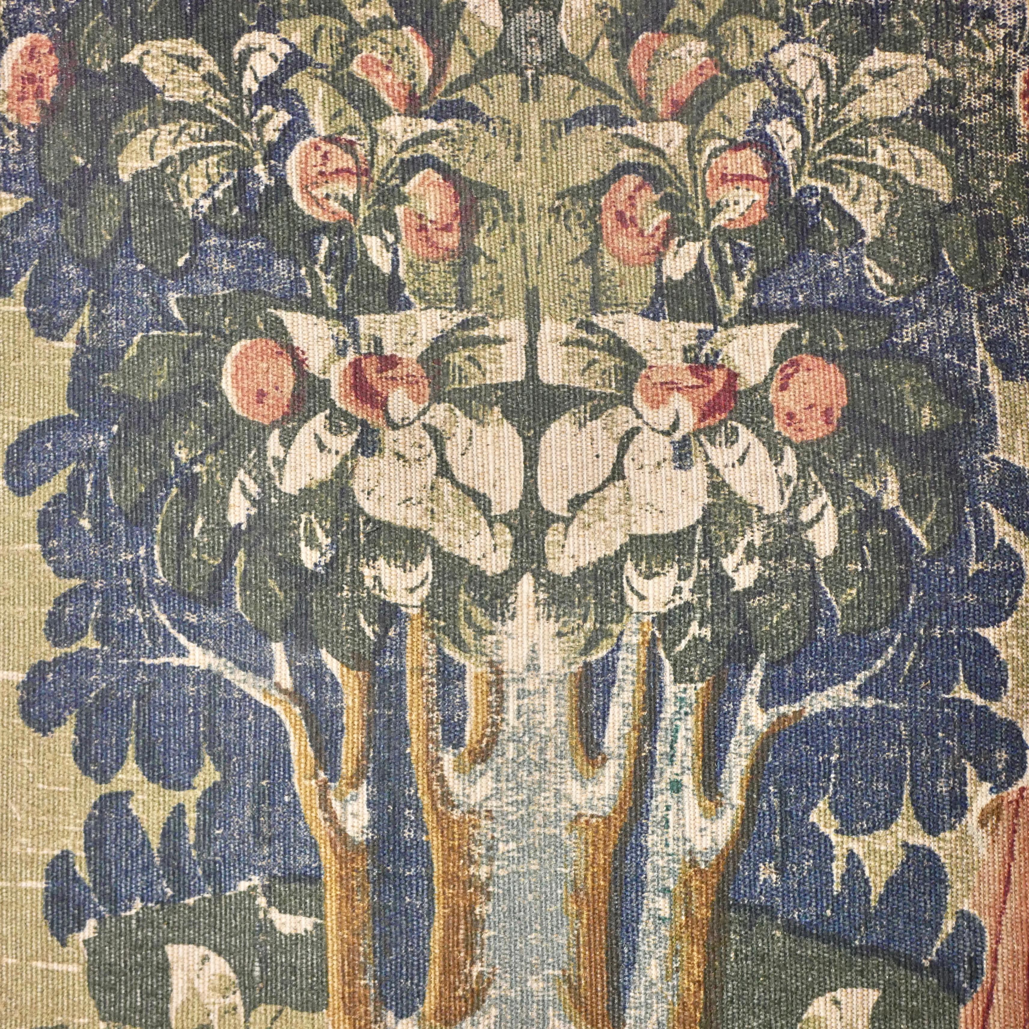 Leaving for the Hunt tapestry, Ateliers d'Art de Rambouillet, France, 1950s 4