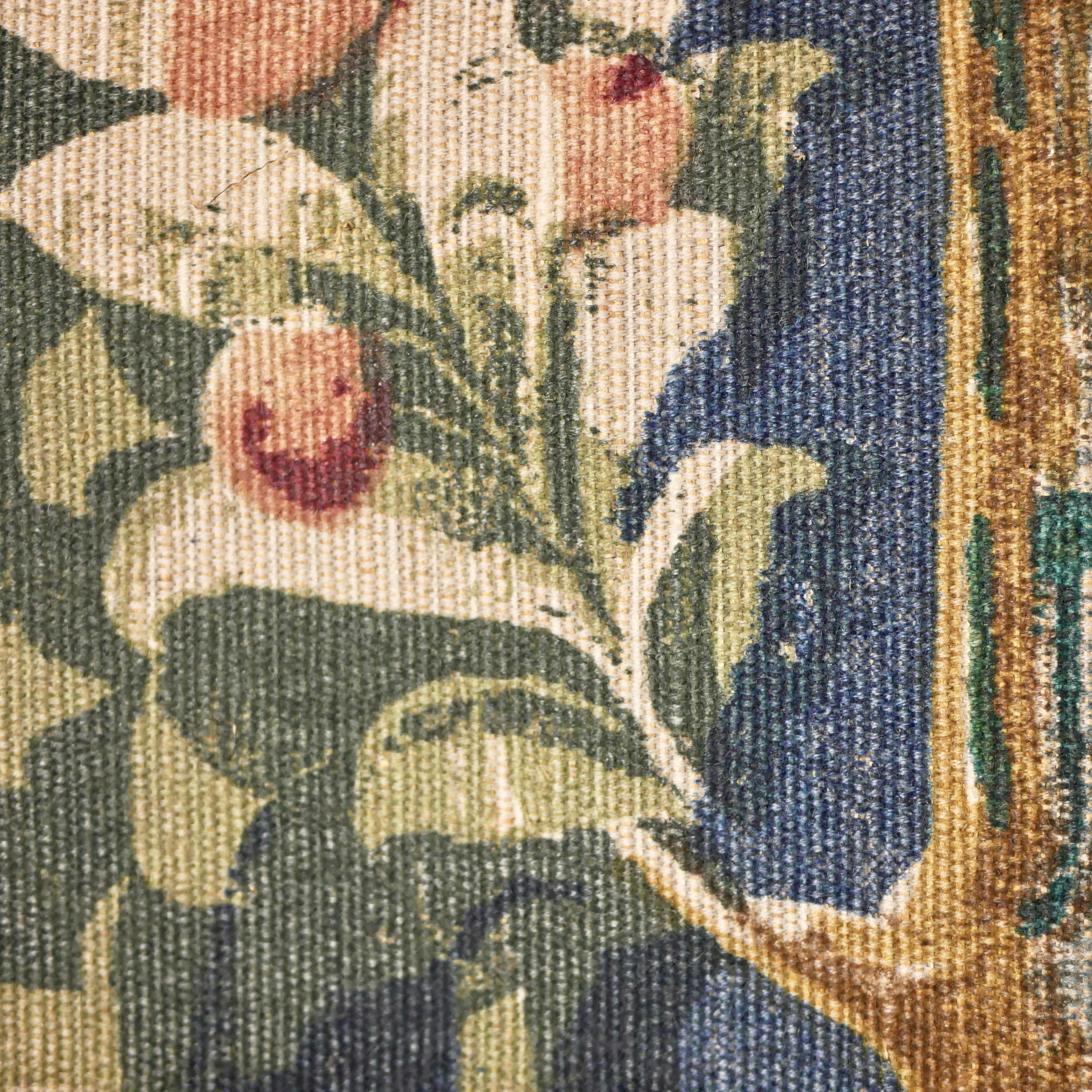 Leaving for the Hunt tapestry, Ateliers d'Art de Rambouillet, France, 1950s 6