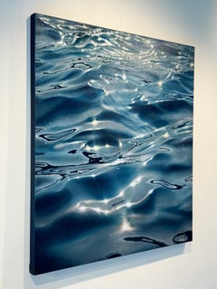 The Moderns - étude de l'eau paysage marin réaliste peinture à l'huile originale moderne photo