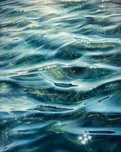 Ocean Symphony -  realism seascape original modern oil painting-contemporary Art