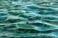 "Tidal Whisper II" - Dipinto originale a olio su tela, realistico-contemporaneo, raffigurante un paesaggio marino