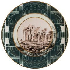 Lebanon Porcelain Dinner Plate, Made in Italy
