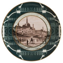 Lebanon Porcelain Dinner Plate, Made in Italy