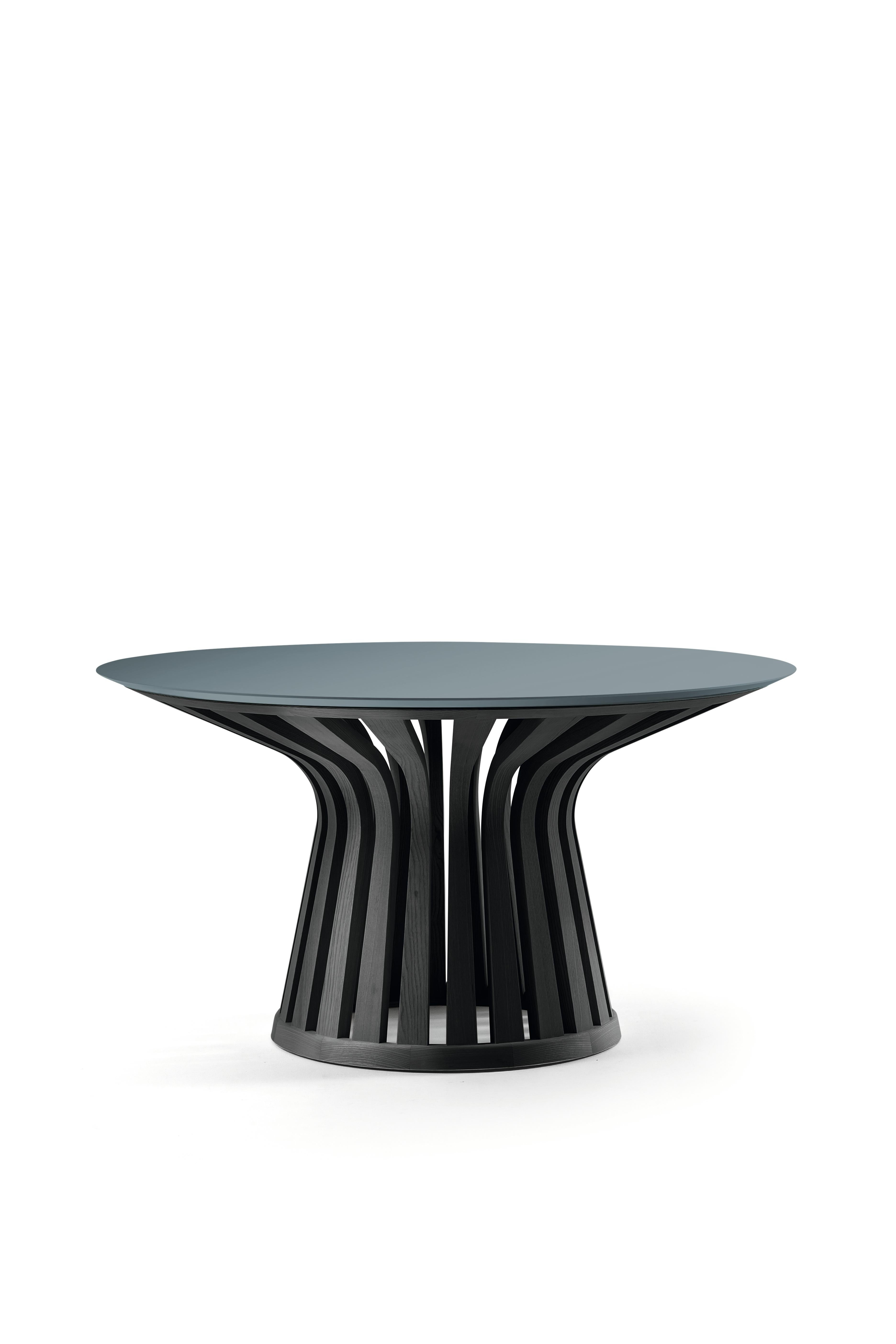 Lebeau-Tisch aus Holz und Marmor von Patrick Jouin im Angebot 2