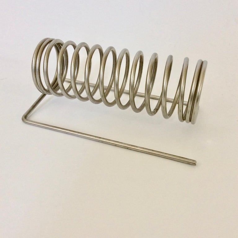 Lebovici Ressort Metal Letter Holder France 1969 For Sale at 1stDibs