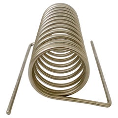 Lebovici Buchstabenhalter aus Metall, Frankreich, 1969