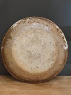 Enameled or glazed ceramic basin from Fajalauza - Granada, 19th century.