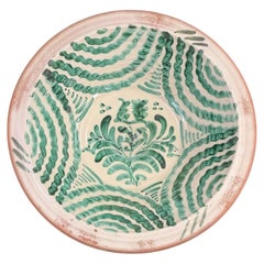 Lebrillo, Spanish Large Fajalauza Ceramic Bowl - 14in