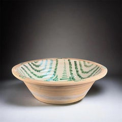 Lebrillo, Spanish Large Fajalauza Ceramic Bowl - 15.7in