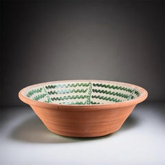 Lebrillo, Spanish Large Fajalauza Ceramic Bowl - 19.6in