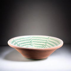 Lebrillo, Spanish Large Fajalauza Ceramic Bowl - 20"