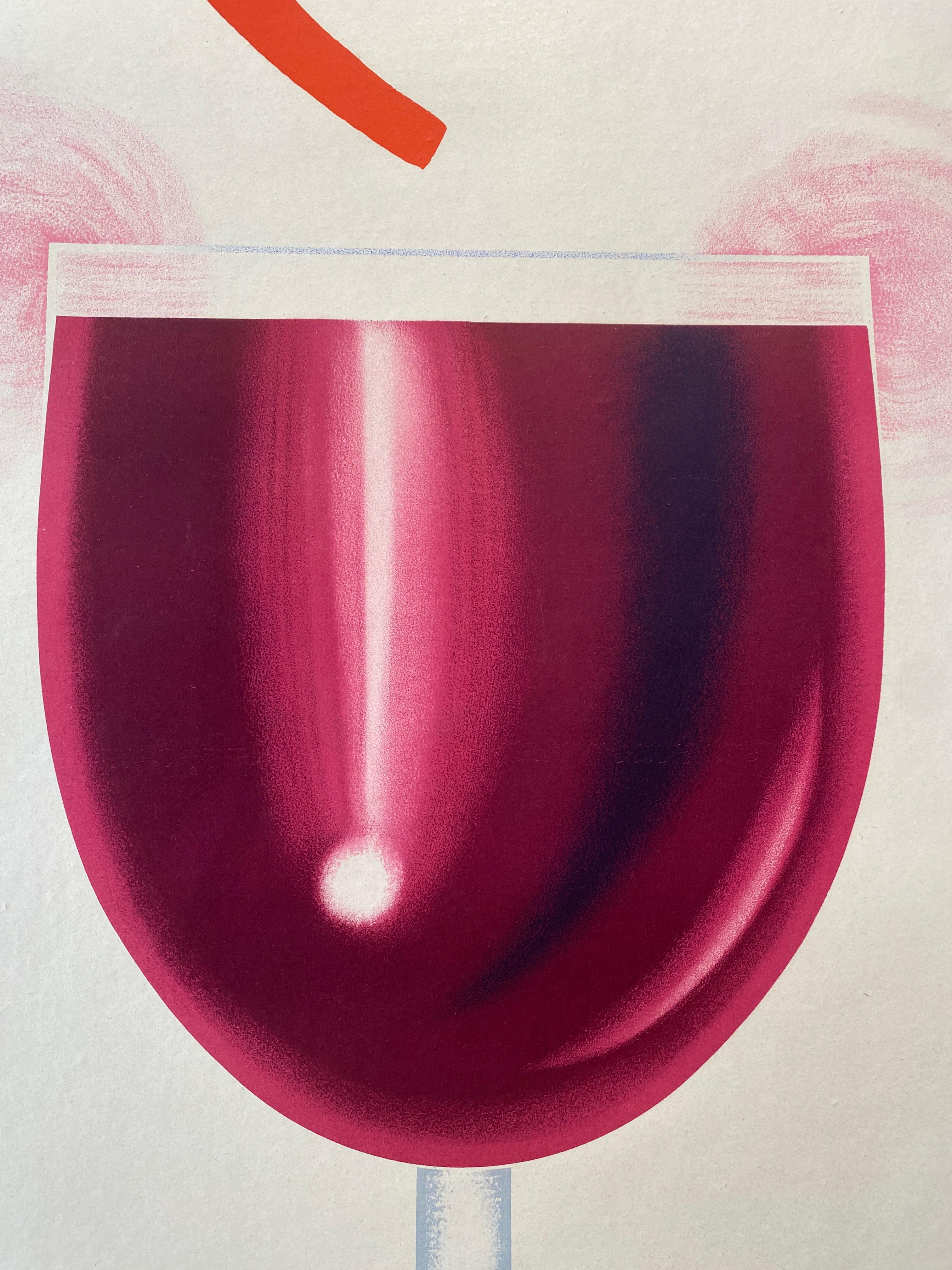 Carta L'Echanson di Seguin 1955 Poster originale d'epoca in vendita