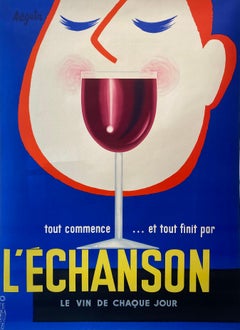 L'Echanson di Seguin 1955 Poster originale d'epoca